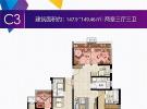 环球100宝龙城147㎡户型图