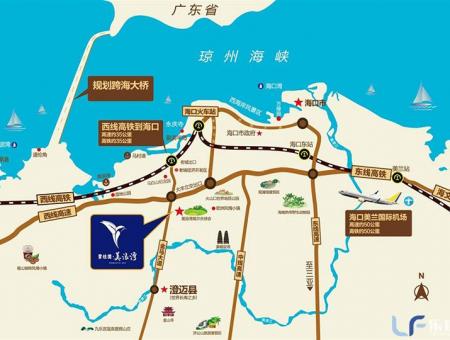 碧桂园美浪湾交通图