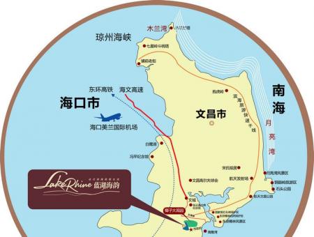 蓝湖海韵交通图