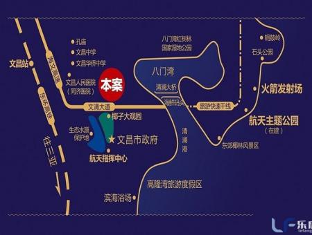 鸿嘉金龙湾交通图