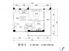 B-4-1户型图2室2厅1卫1厨97.94㎡
