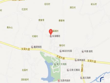 东海椰苑交通图