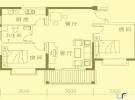 东海椰苑B户型2室2厅1卫 76.30㎡