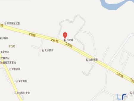 月亮城交通图