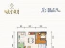 恒泰琉金岁月2房72㎡户型图