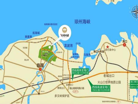 汇元文澜世家交通图