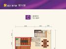 航天现代城3房78-98㎡户型图
