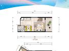 雅居乐金沙湾43-52㎡户型图