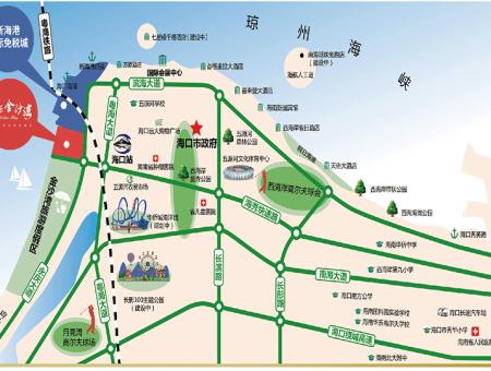 雅居乐金沙湾交通图