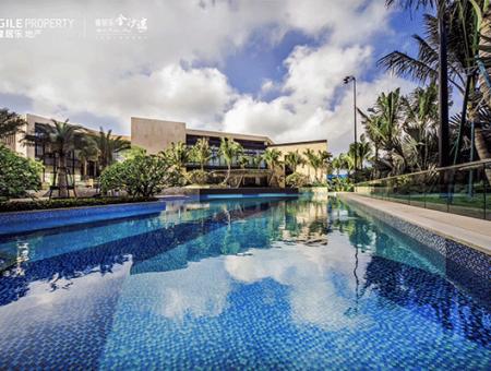 雅居乐金沙湾实景图