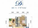 蓝山湖2房76.52㎡户型图