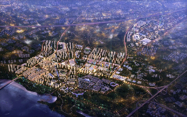 绿地城江东首府效果图.gif