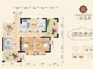 三弦慧府建面约89-89.16平米户型图