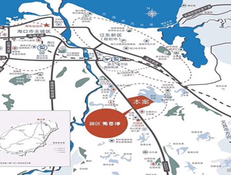 融创无忌海交通图