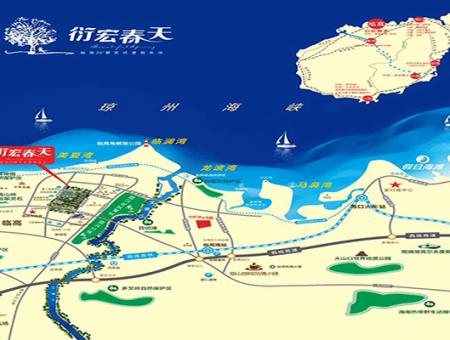 衍宏春天交通图