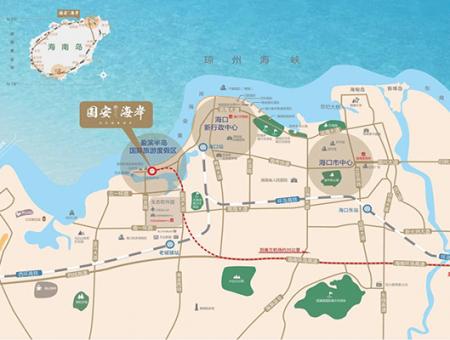 中信国安海岸交通图