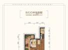 恒大御海天下建面约43平米别墅户型图
