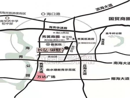 长弘御墅交通图