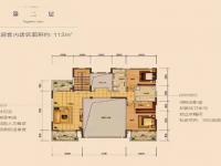 长弘御墅建面约569平米独栋户型图