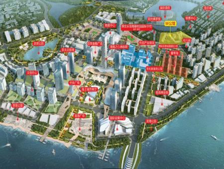 碧桂园中央半岛配套图