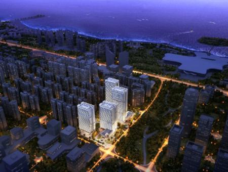 绿地新海岸小区图