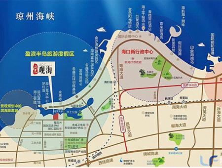 正光观海交通图