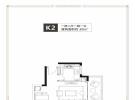天赐上湾建面60平米户型图