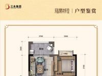 三永凤凰城建面78平米户型图