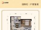 三永凤凰城建面64平米户型图