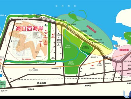 星华海岸城交通图