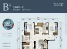 椰岛小城建面85平米户型图