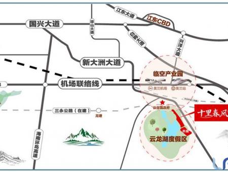海口十里春风交通图