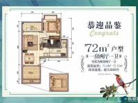 半岛阳光建面72平米户型图