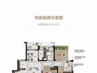 海口十里春风建面110平米户型图