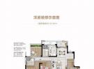 海口十里春风建面127平米户型图