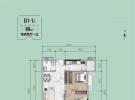 观澜湖御璟建面93平米户型图
