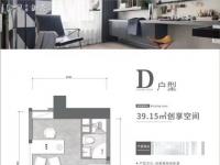 华盛御秀建面39平米户型图