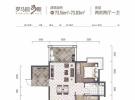 南国威尼斯城建面73平米户型图