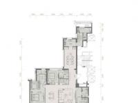 罗牛山玖悦台建面282平米户型图