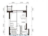 玖悦台·CASA建面73平米户型图