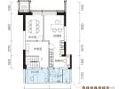 玖悦台·CASA建面73平米户型图