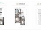 雅居乐金沙湾叠墅建面206平米户型图
