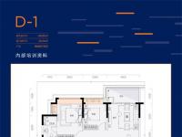 海口千江悦建面100平米户型图