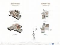 海口十里春风上叠建面134平户型图