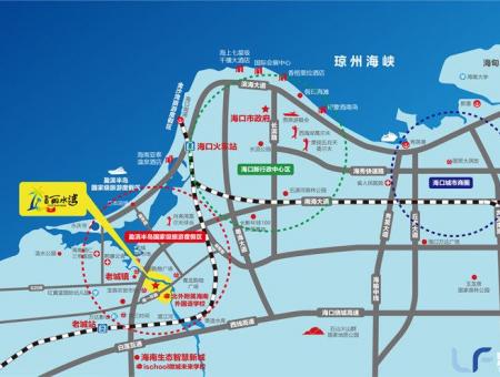 福隆丽水湾交通图