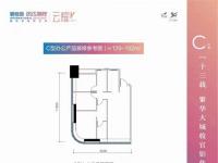碧桂园滨江海岸建面132平米户型图