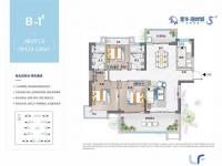 星华海岸城五期建面124平米户型图