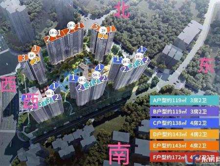 中海汇德里规划图