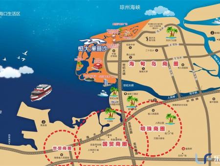 恒大·美丽沙交通图