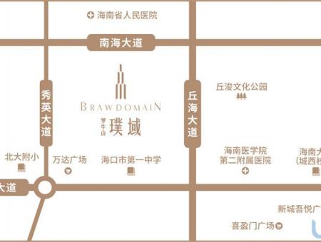罗牛山璞域交通图